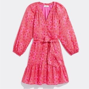Vineyard Vines Pink Floral Dress